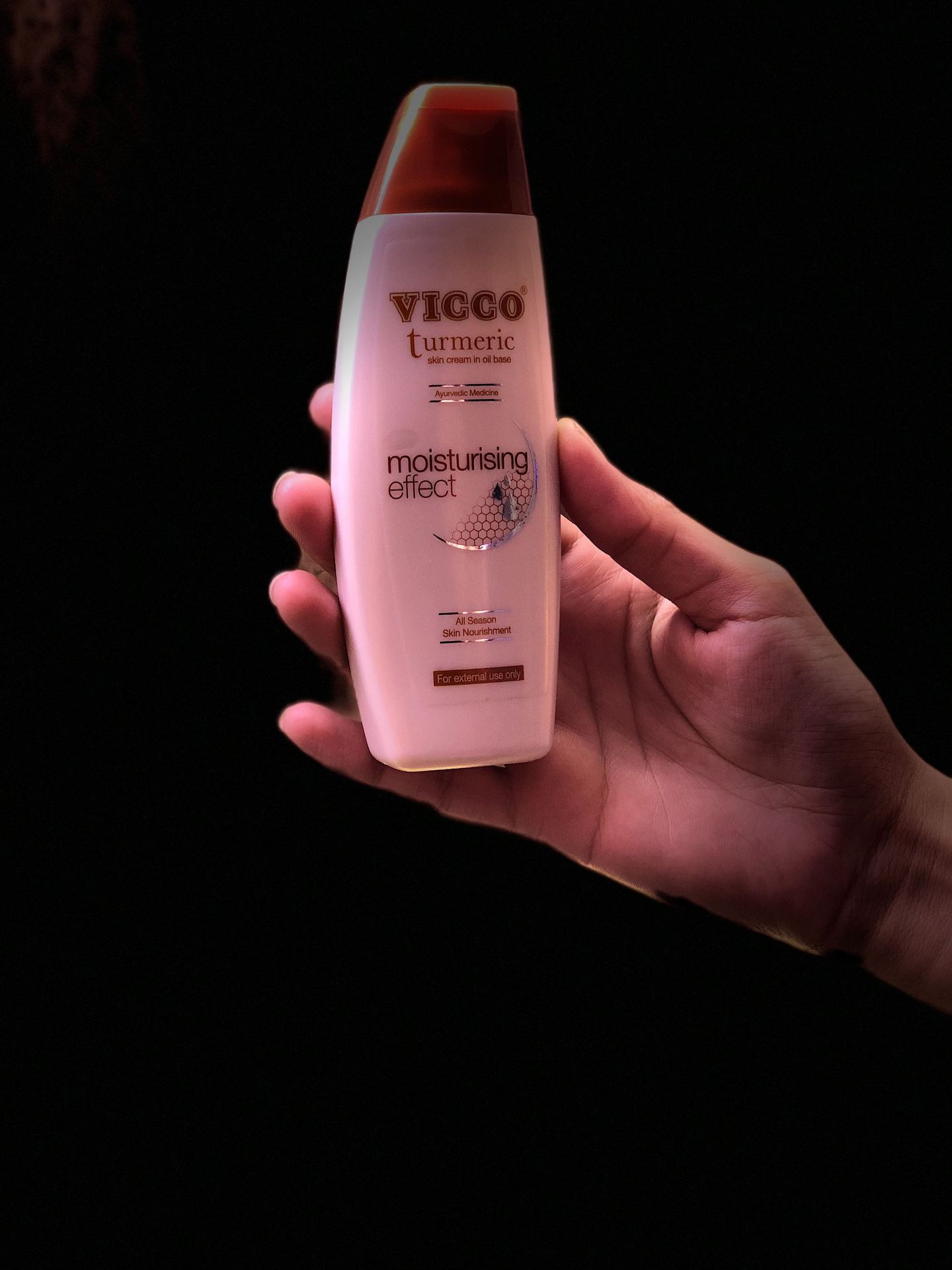 Vicco Turmeric Skin Cream In Oil Base.  image