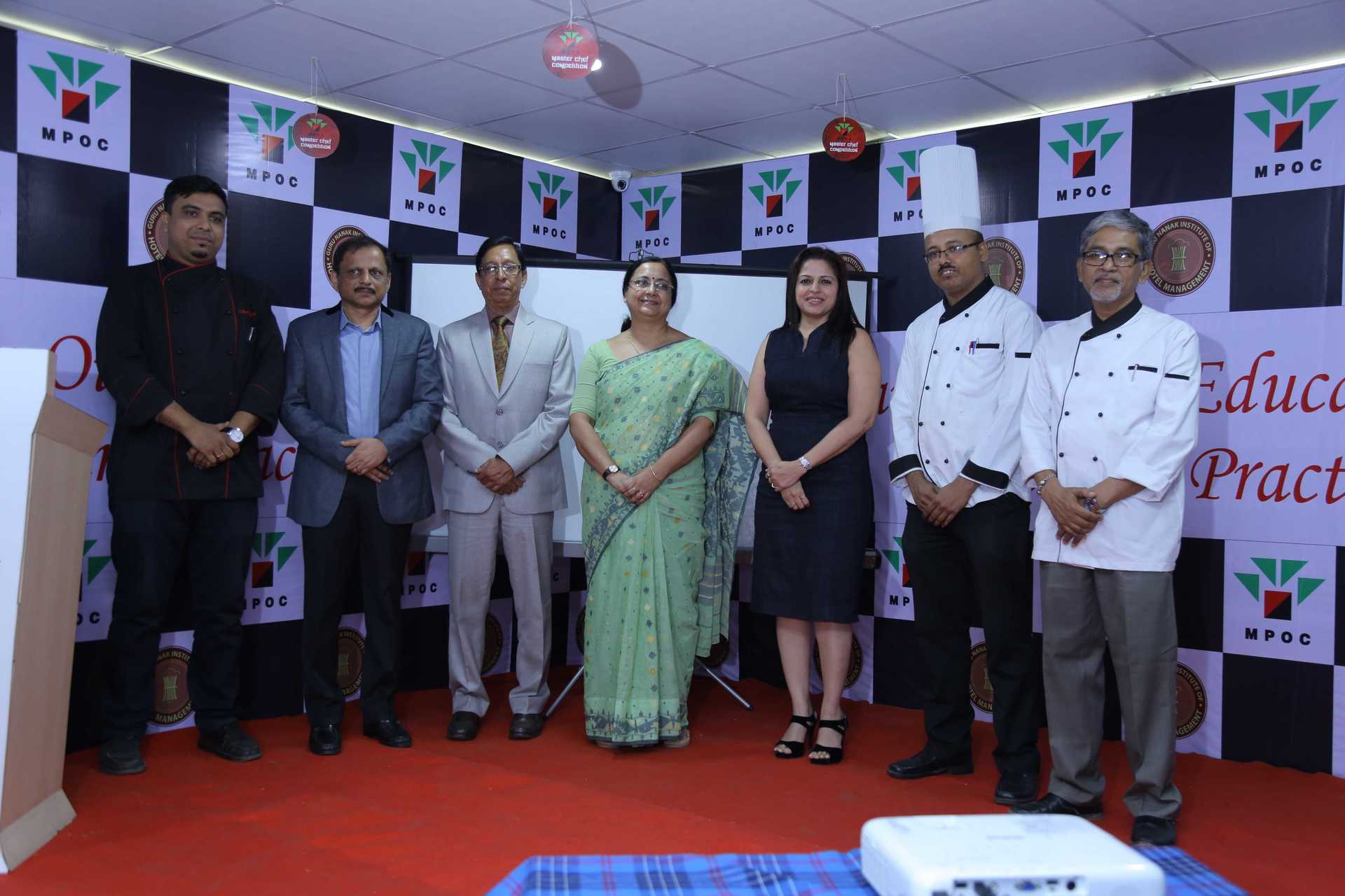 All Things Sassy - Chef Riju Kumar Dey, Dr Rajeev Churi, Principal Xavier Gomes, Prof Mahua Ghosh, Bhavna Shah, Chef Avijit Ray, Chef Mukul Sarkar