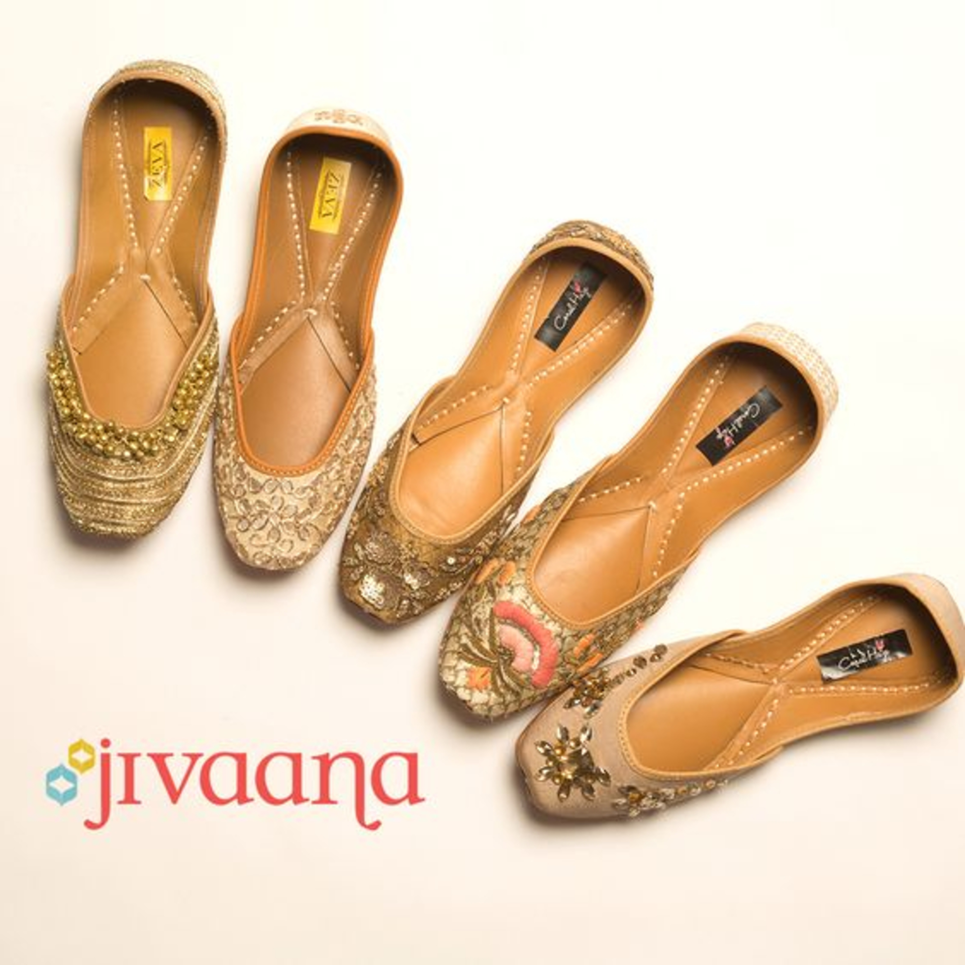 WOMEN FOOTWEAR FOR AN INDIAN WEDDING - FT. JIVAANA.COM image