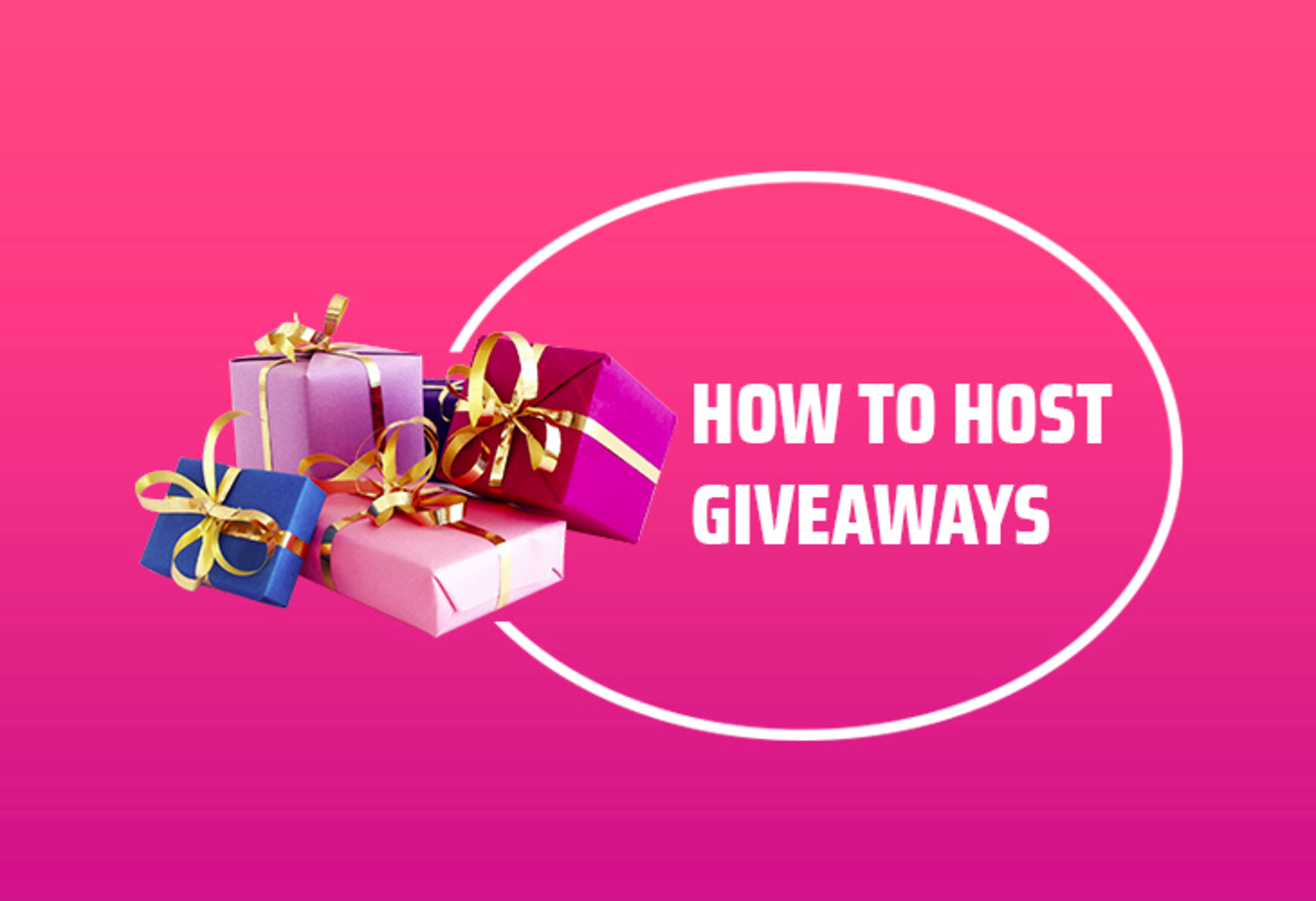 How to host giveaways: Using real examples from our Instagram image
