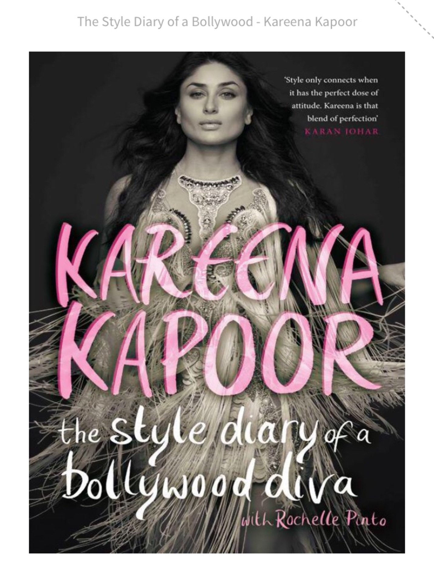 The Style diary of a Bollywood Diva - The book image