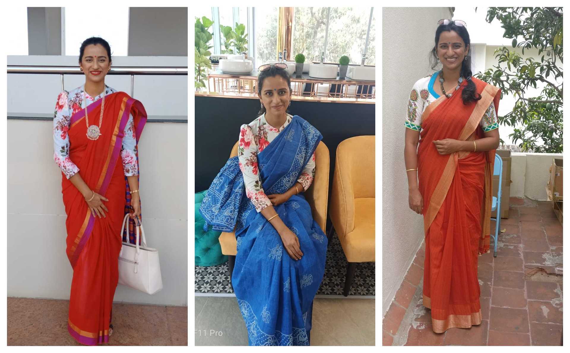 IshtyleAwhile - A Chennai based Indian Fashion Blog - saree collage
