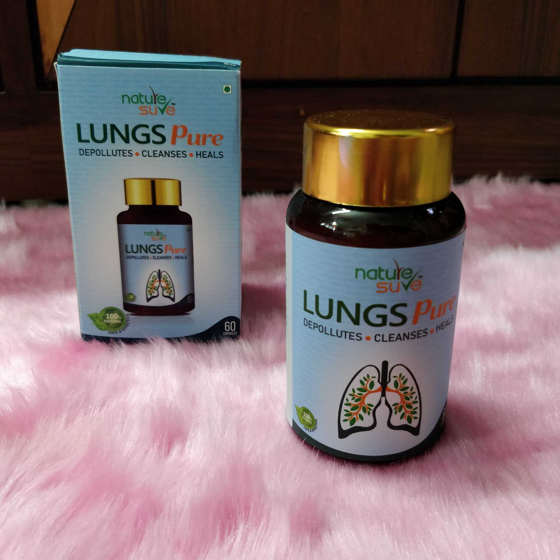 Lungs Pure Capsules by Nature Sure image
