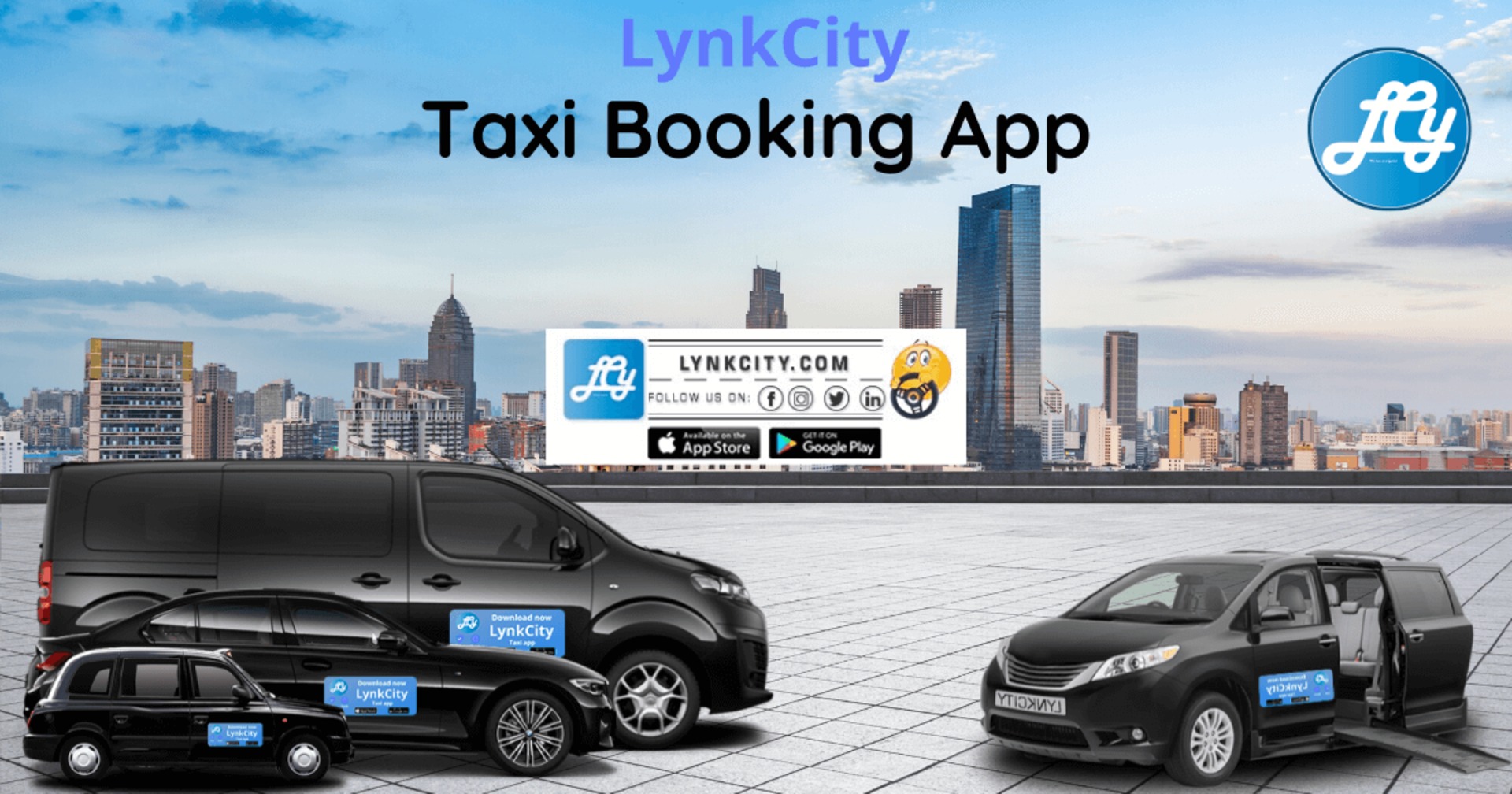 LynkCity - Taxi Booking App image