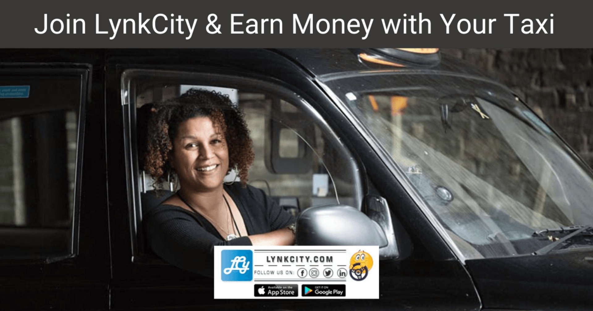 Join LynkCity and Earn Money with Your Taxi | Career in Taxi Driving image