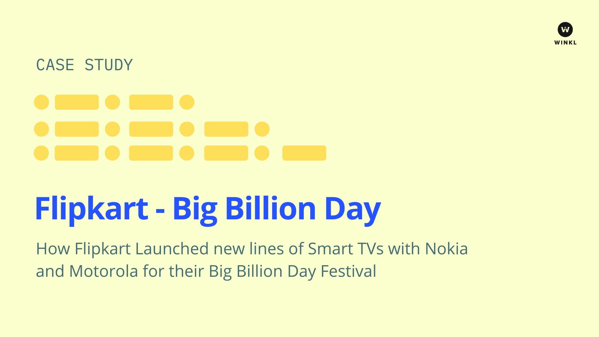 Case Study - Flipkart - Big Billion Day image