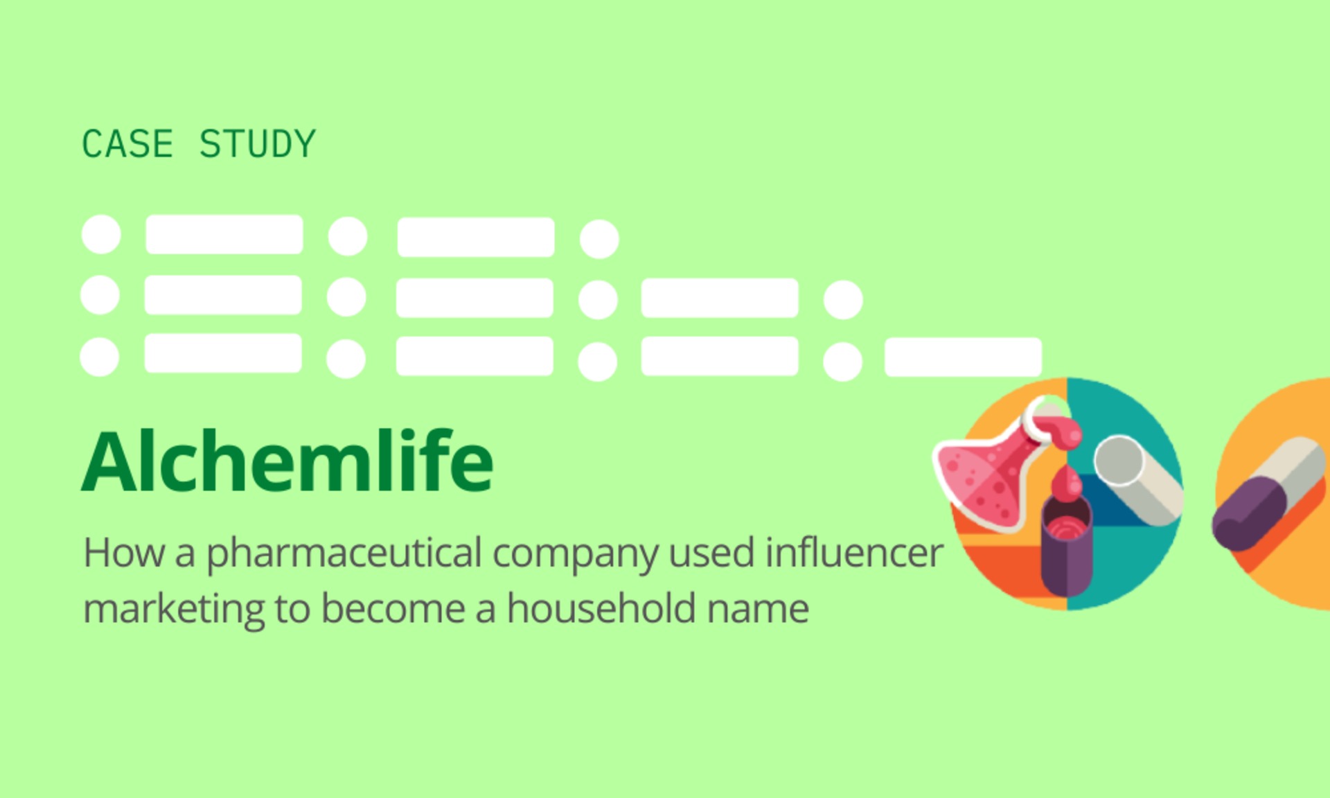 Alchemlife: How a pharmaceutical company used influencer marketing to become a household name image