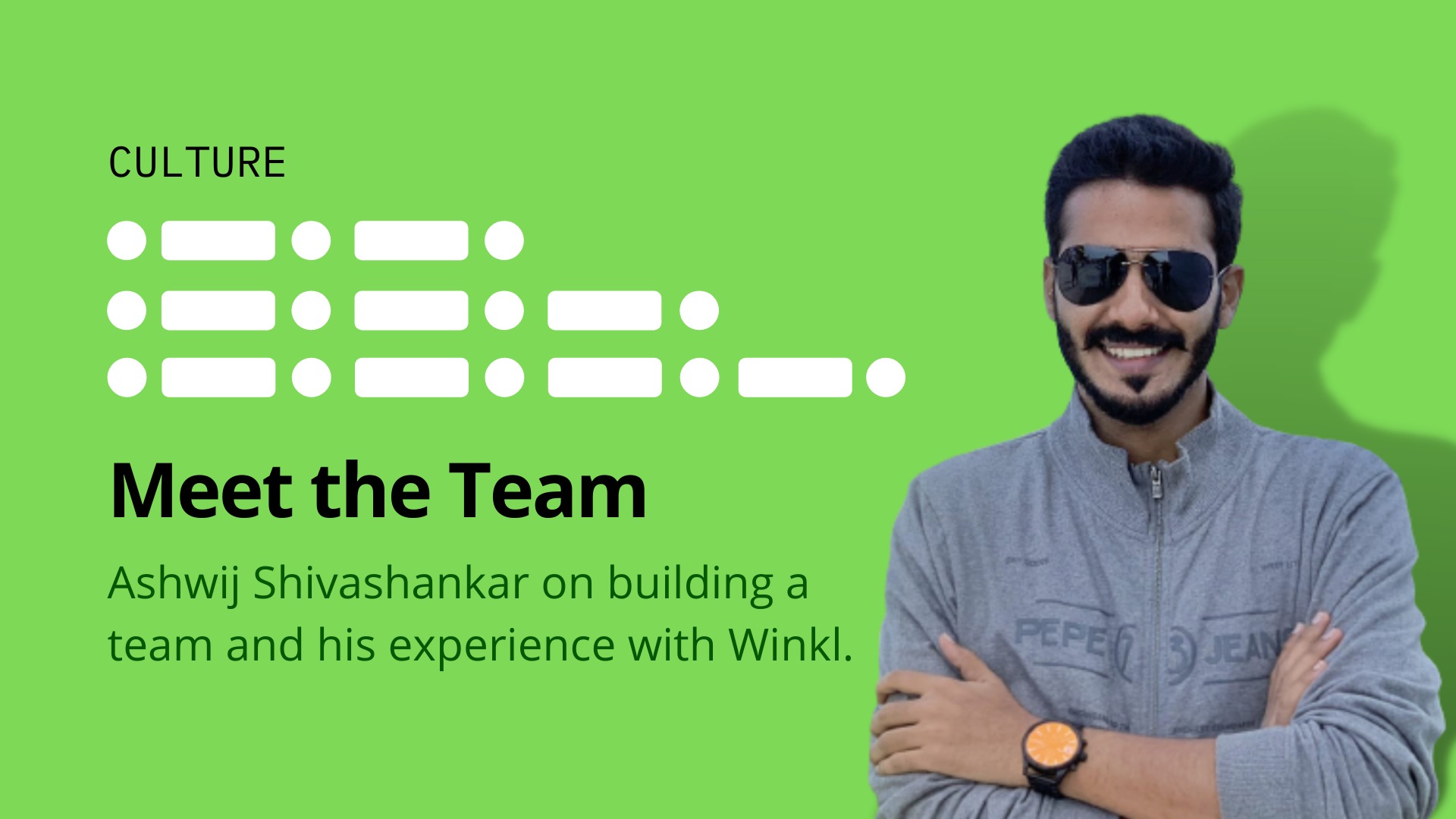 Meet the Team: Ashwij Shivashankar on his experience building the sales team at Winkl image