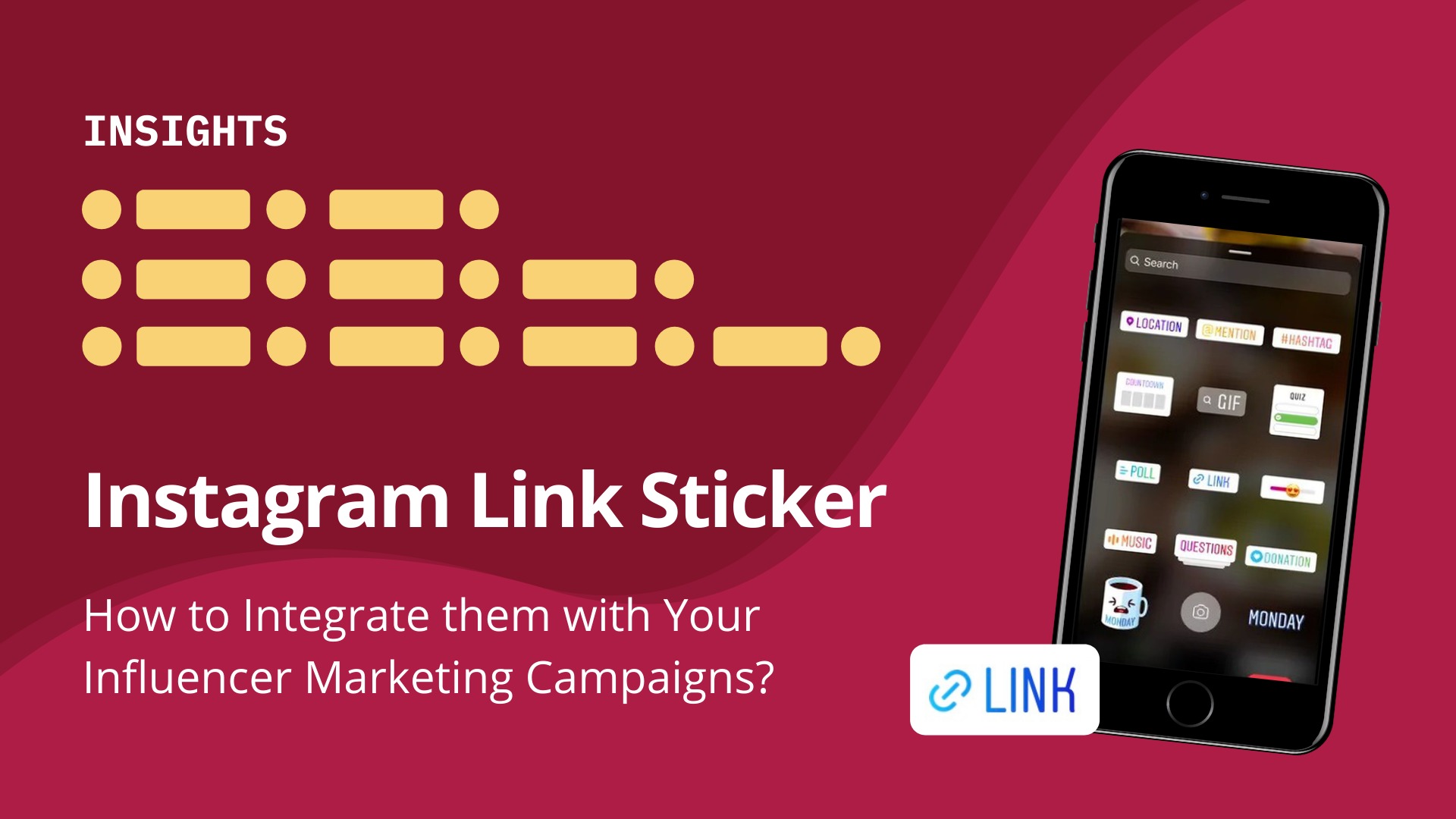 Instagram Link Sticker: How to Integrate them with Your Influencer Marketing Campaigns? - blog by Winkl (An influencer marketing platform)