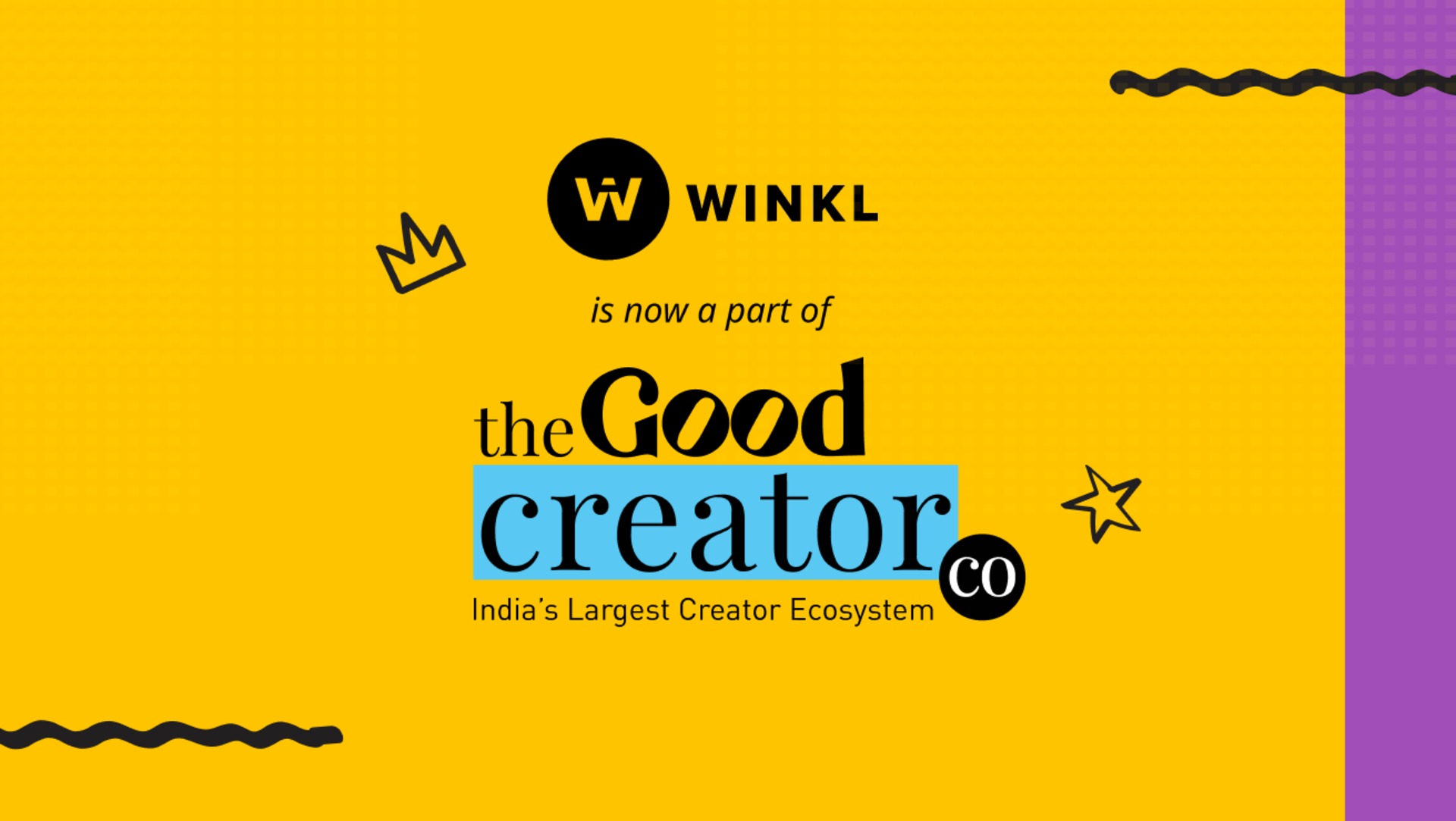 Winkl is now a part of The Good Creator Co image
